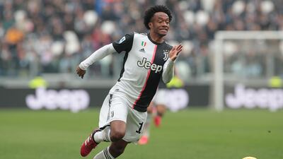Juan Cuadrado scored Juventus' second goal against Brescia at the Allianz Stadium. Getty Images