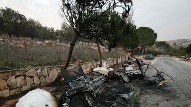 Israel has bombarded Lebanon daily despite a ceasefire. AFP