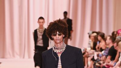 The Jean Paul Gaultier haute couture autumn/winter 2022-2023 show as part of Paris Fashion Week.