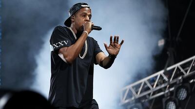 Hip-hop superstar JayZ wowed crowds at du Arena on Yas Island despite a power cut due to a faulty generator. Delores Johnson / The National