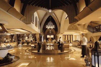 Sofra Bld restaurant at Shangri-La Qaryat Al Beri. Photo: Shangri-La Qaryat Al Beri