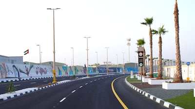 The mural project spans runs for than 1,100 metres near Abu Dhabi Cruise Terminal in Mina Zayed.