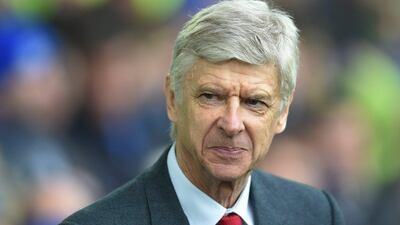 Arsenal manager Arsene Wenger reacts during the Premier League match between Everton and Arsenal at the Goodison park, Liverpool, Britain, 19 March 2016. EPA/PETER POWELL