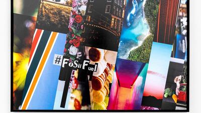 Alessandro Balteo-Yazbeck's '#FosilFuel'. Courtesy the artist and Green Art Gallery, Dubai
