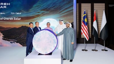 The 200MW Chereh Dam floating solar project is being built by Masdar under a consortium with Malaysia's Citaglobal and Tiza Global. Photo: Masdar