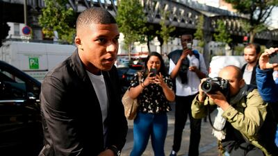 Paris Saint-Germain forward Kylian Mbappe was handed the sanction for lashing out in retaliation at Teji Savanier during a feisty 4-2 win at Nimes on September 1.. AFP