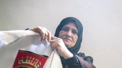 A recreation of Hassan Hajjaj's 'Aicha Tomato'