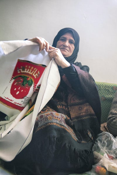 A recreation of Hassan Hajjaj's 'Aicha Tomato'