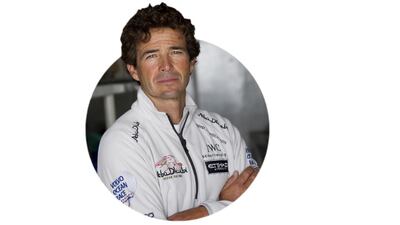 Roberto "Chuny" Bermudez, trimmer and helmsman. Age: 44. Nationality: Spain. Osman Samiuddin says: "He first took part in the VOR in 1993/94 and this will be his sixth campaign. The Spaniard is also an Olympian and has taken part in two America’s Cup campaigns."
