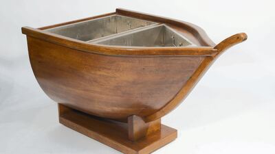 A large sea food stand from Ritz Paris that is estimated to fetch between $960 and $1,440. Photo courtesy: Artcurial