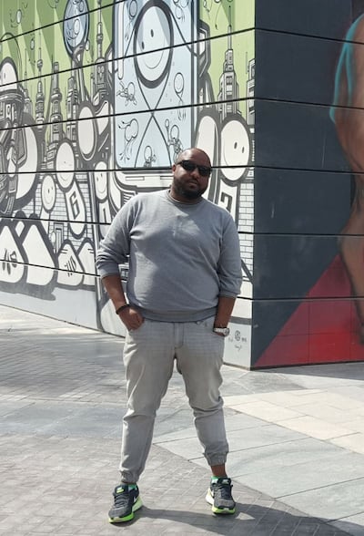 Husam Mohamed before he began his fitness journey. Photo: Husam Mohamed