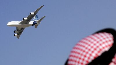 The Dubai Airshow, the first major aviation event since the start of the Covid-19 pandemic, has started. AFP