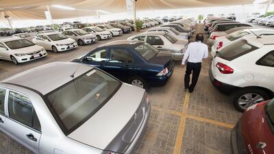 Owners can increase chances of selling their cars by using Dubizzle’s Car Report, which costs Dh99 and includes information on the car’s history. Jaime Puebla / The National