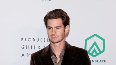 British-American actor Andrew Garfield. AFP