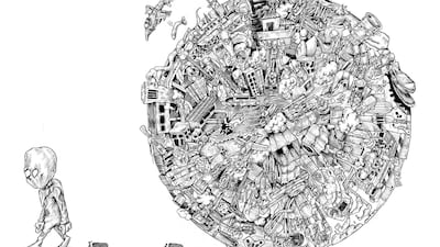 These sketches, which form the final chapter of his book, are among the most powerful portraits he paints – raw, gut-wrenching visualisations that claw at the senses with their depiction of families torn apart, prisoners crushed by injustice and despair that life outside is simply another version of the prison.