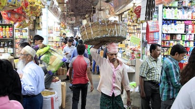 Stretching across an area of 22,471 square metres, Crawford Market is one of the oldest markets in Mumbai. Subhash Sharma for The National