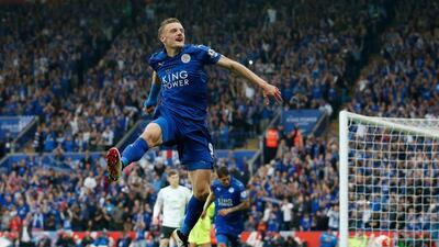 Jamie Vardy was in top form for Leicester City in the 2015/16 Premier League season. Andrew Boyers / Reuters