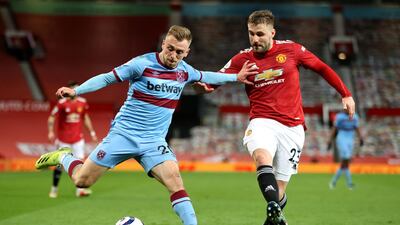 Luke Shaw 8 - In-form and again one of the best two United players as he always showed attacking intent and made two key passes, though caught sleeping by Jarrod Bowen on a rare West Ham attack. PA