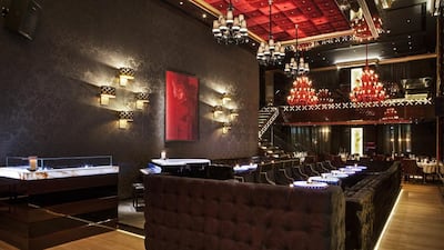 A brand imported direct from the tax-free paradise of Monaco, Sass Café has a distinctly moneyed, Mediterranean feel that suits Dubai’s DIFC like a custom-made velvet glove — think looming chandeliers and white tablecloths. Courtesy Sass Cafe