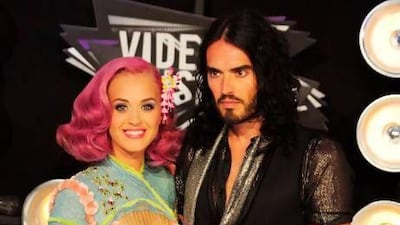 6. Katy Perry and Russell Brand split in December 2011. AFP photo