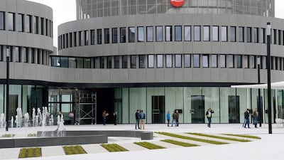 The new headquarters of German camera manufacturer Leica in Wetzlar, Germany. Roland Holschneider / EPA