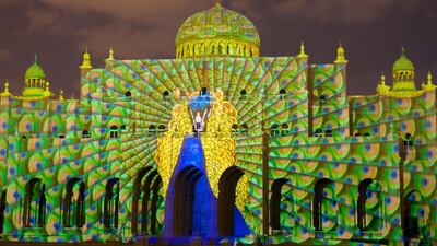 Sheer brilliance: the Sharjah Light Festival kicks off for 2014. Wam