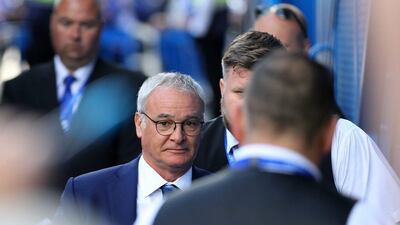 Claudio Ranieri, manager of Leicester City, is seen on arrival at the stadium prior to the Premier League match between Chelsea and Leicester City at Stamford Bridge on May 15, 2016 in London, England. (Paul Gilham/Getty Images)