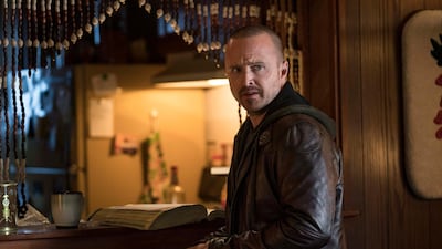 Aaron Paul reprises his role as Jesse Pinkman in 'El Camino: A Breaking Bad Movie'. Ben Rothstein/Netflix