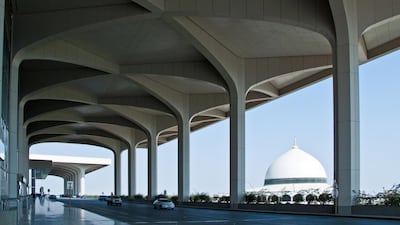 The distinctive architecture of Dammam airport. The hub will undergo significant expansion. Giuseppe Masci / Alamy