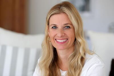 Emilia Ohrtmann, author, entrepreneur and consultant, says so-called “mumpreneurs” wear more hats and face pressure from more sides as they are also responsible for children. Photo: Chris Whiteoak / The National