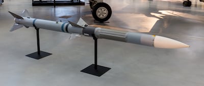 An AIM-120 Amraam. Photo: Wikimedia Commons
