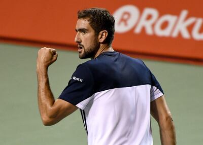 Marin Cilic made light work of Ryan Harrison. Toru Yamanaka / AFP