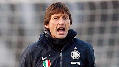 Leonardo will be on the sidelines for the first time for Inter.