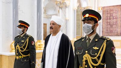 Abdelrahman Ahmed Khalid Sharfi, ambassador of Sudan to the UAE. Ryan Carter / UAE Presidential Court