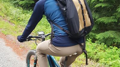 Take it easy on an e-bike in Canada. Photos by Rosemary Behan / The National