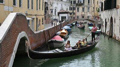 Unesco is recommending Venice be placed on the list of World Heritage in Danger. AFP