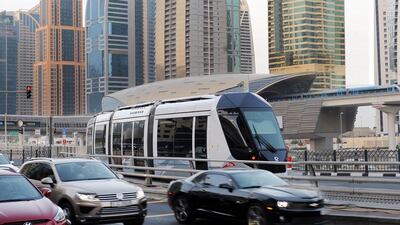 Dubai Tram. Courtesy RTA
