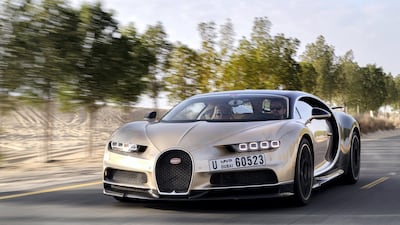 The Chiron has a peak power output of 1,500hp. Bugatti Automobiles SAS