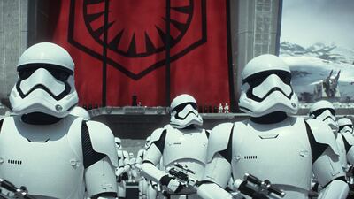 Star Wars Episode VII: The Force Awakenswill have it’s world premiere in LA on December 14. Film Frame/Lucasfilm 2015 via AP