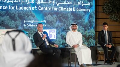 The Centre for Climate Diplomacy announces the launch of a new research initiative in Abu Dhabi to tackle the climate crisis. The National / Ruel Pableo