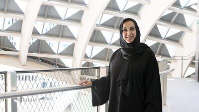 Nawal Al Hosany, the UAE’s permanent representative to the International Renewable Energy Agency, said the UAE aimed to create hundreds of thousands of jobs in reneable energy by 2030. Pawan Singh / The National