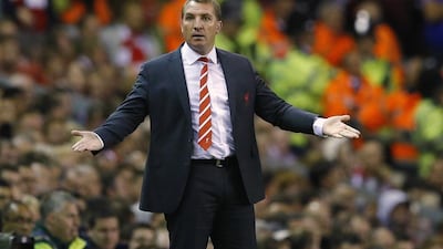 Celtic manager Brendan Rodgers, shown during his time with Liverpool. Phil Noble / Reuters