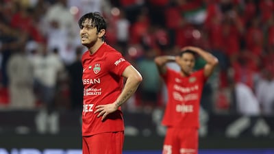 Sardar Azmoun in action for Shabab Al Ahli.