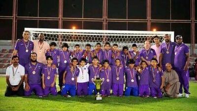 Al Ain Under 11 side finished one point clear of Al Jazira and Al Ahli, scoring 86 goals in the season.