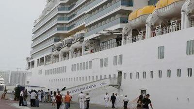 Costa Cruises is bringing fewer passengers to the UAE and the Gulf this season because of the unrest in the Arab region. Jeffrey E Biteng / The National