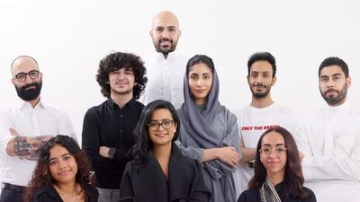 The Nuqtah team. Saudi Arabia's NFT marketplace aims to support Web3 focused start-ups in the kingdom. Photo: Nuqtah