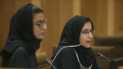 Najla Al Awar, Minister of Social Development, told the FNC that the trend of mixed marriages existed in the country but data on the issue was often inconsistent. Mona Al Marzooqi / The National
