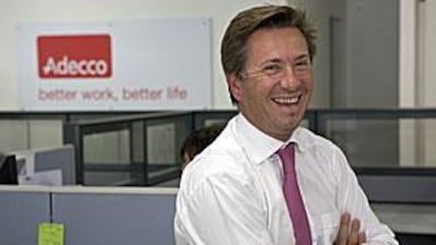 Luc Bachelerie is the managing director of Adecco Middle East.