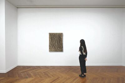 French visual artist Eva Jospin has donated her artwork 'Foret' for the Bid for the Louvre online auction. Photo courtesy: Christie's