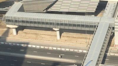 The production also shut down roads in Downtown Dubai on Saturday and spent almost a week shooting in Atlantis The Palm last week. Courtesy Matt Pritchard